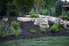Landscaping at 7800 Cooper Ave., by Tailored Landscapes on July 26, 2011. Brian Lehmann