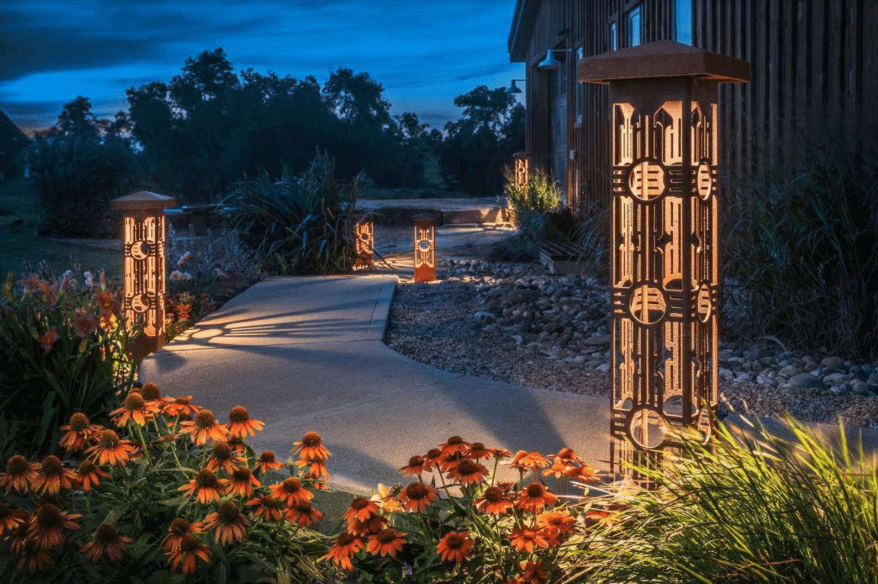 Landscape Lighting Services in Lincoln Tailored Landscapes